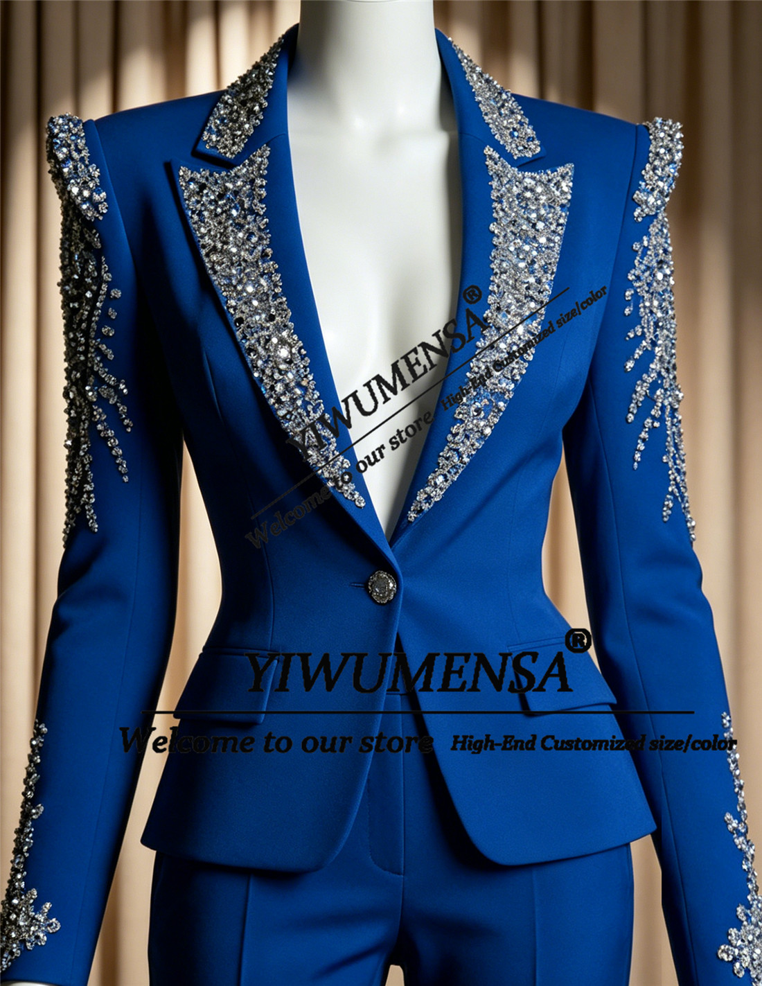 Women Formal Wear Blazers - Luxury Women Suits 2 Pieces Sets