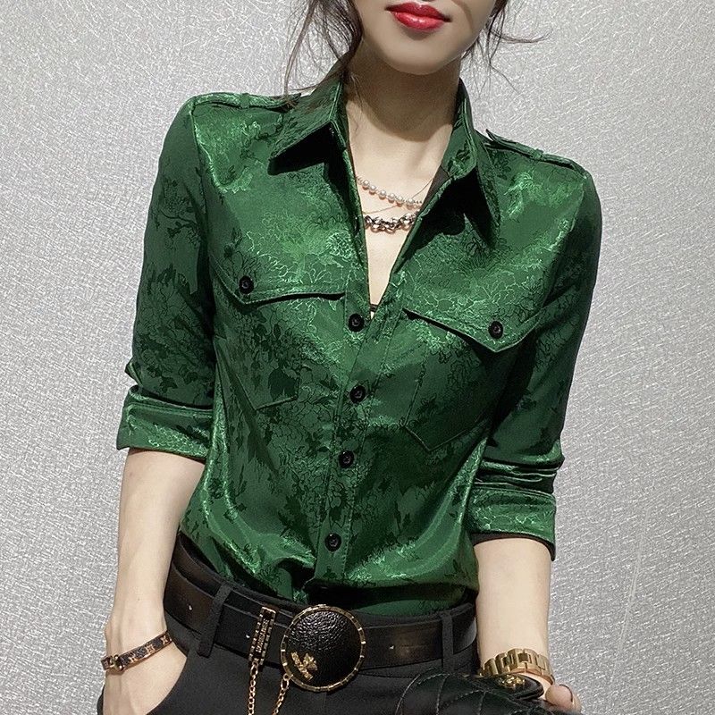 Women Formal Office Wear Tops - Female Tops Spring and Autumn Full