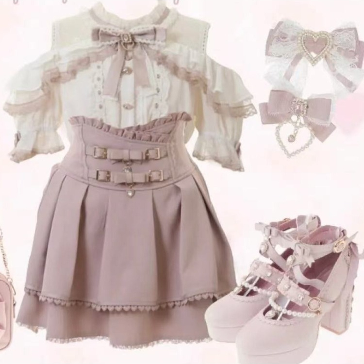 Formal Wear Japan Women - 2026 Cute Ruffled Japanese Lolita Blouse