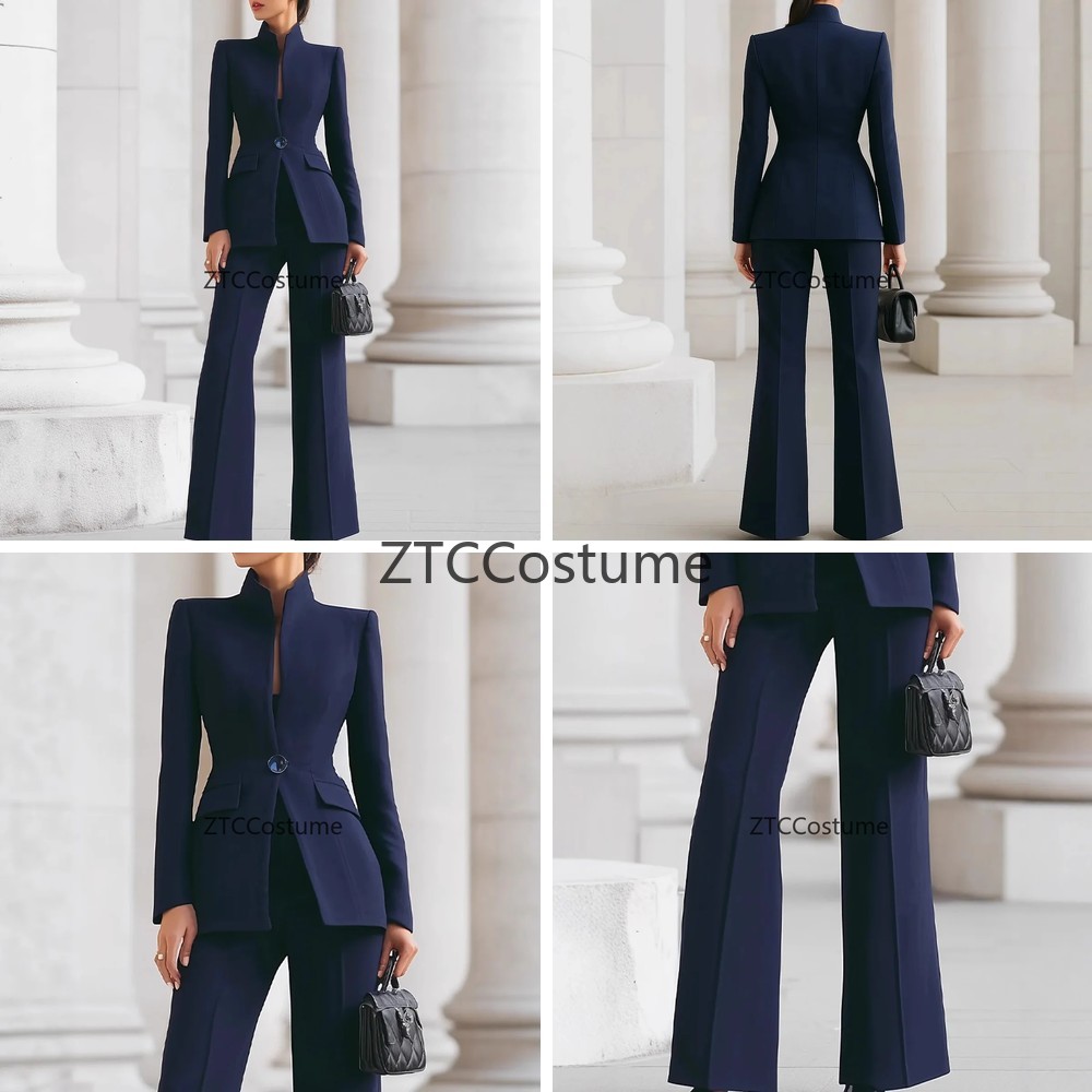 Women Formal Office Wear Tops - Cosplay Womens Suit Set Long Sleeve