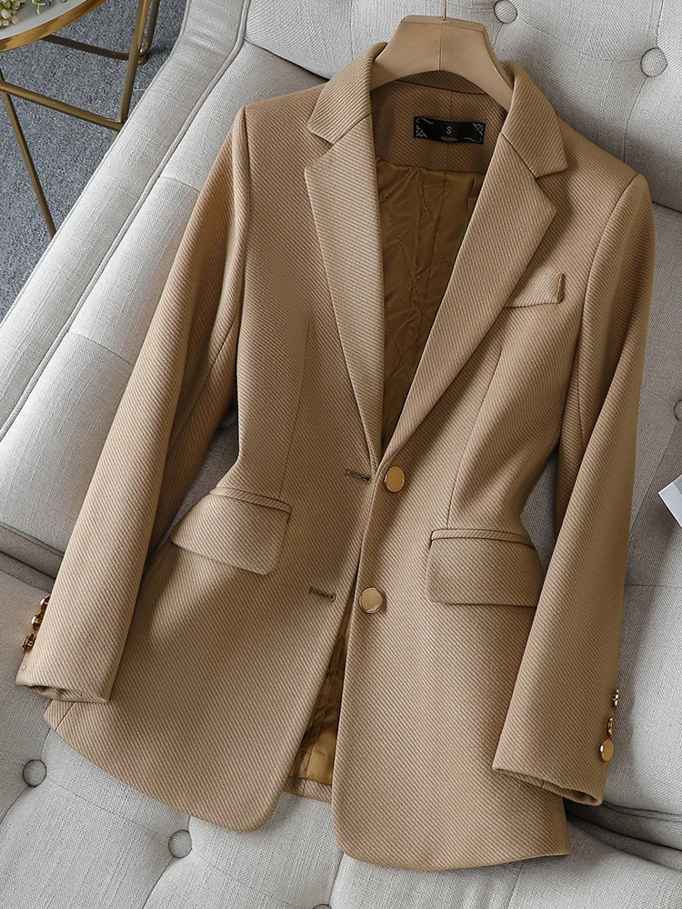 Women Formal Wear With Black Blazer - Fashion Ladies Blazer Women Green Black