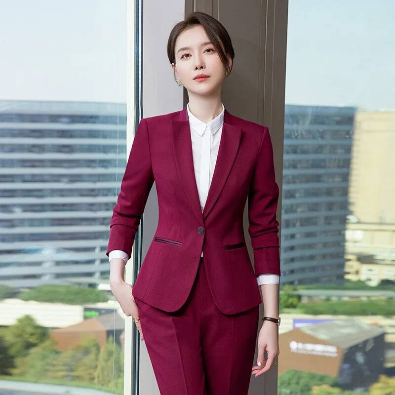 Women Formal Wear Blazers - Ladies Office Work Wear Suits Formal