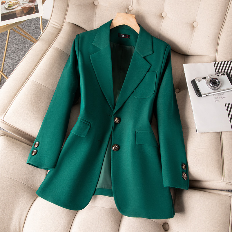 Women Formal Wear Blazers - Blue Black Green Women Formal Blazer