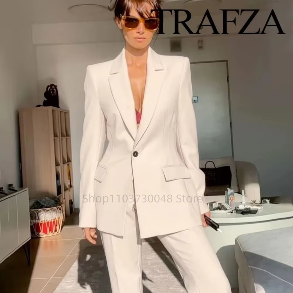 Women Formal Wear Blazers - Fashion Office Ladies Blazer and Pants