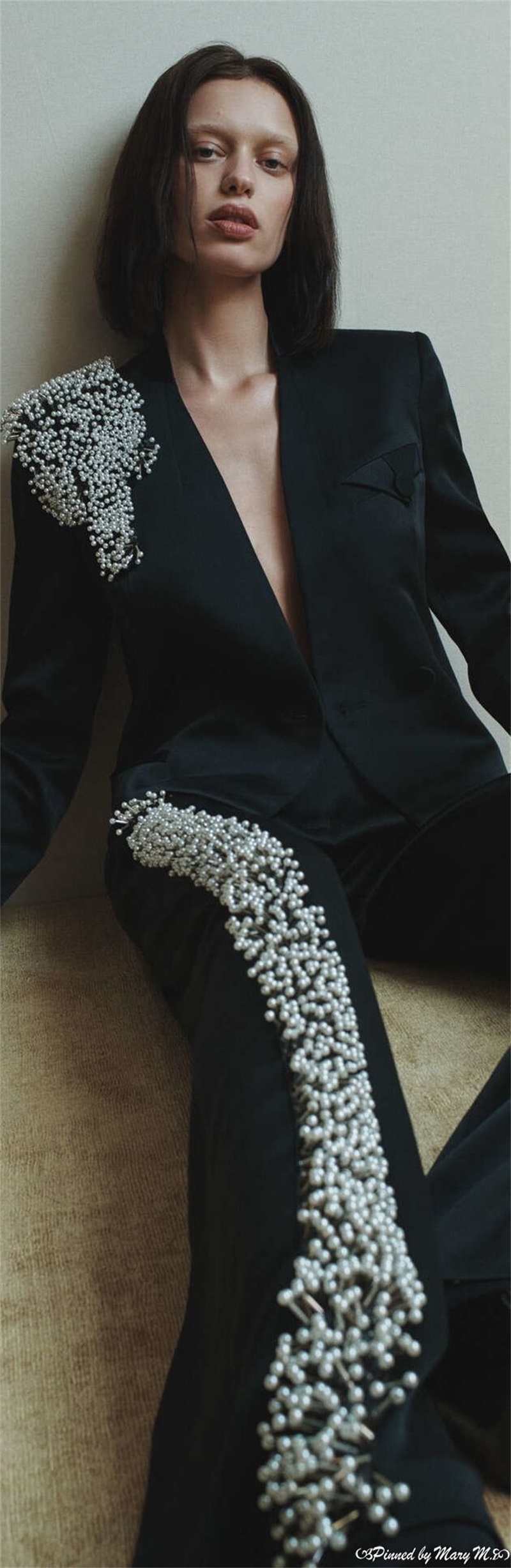 Black Women Office Suits Set P - огляд і ціна Women Formal Wear With Black Blazer