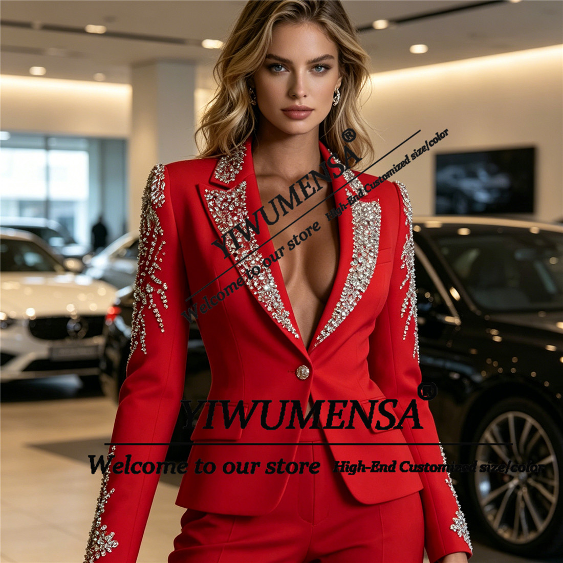 Luxury Women Suits 2 Pieces Se - огляд і ціна Women Formal Wear Blazers
