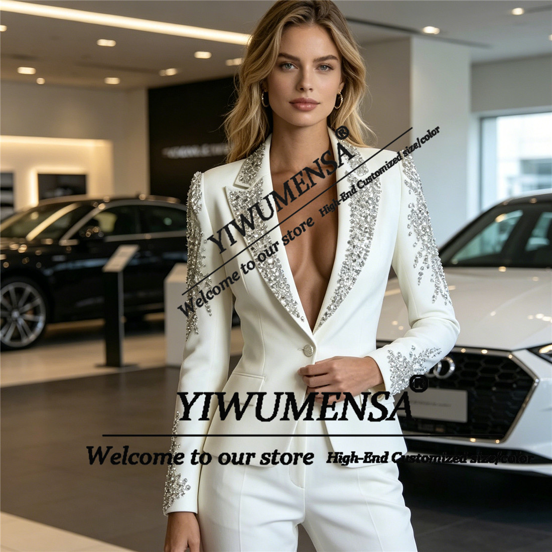 Luxury Women Suits 2 Pieces Se - огляд і ціна Women Formal Wear Blazers
