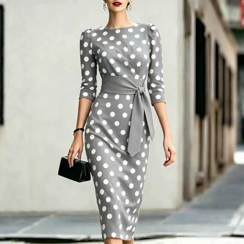 Women Elegant Black White Polk - огляд і ціна Women Formal Office Wear Tops