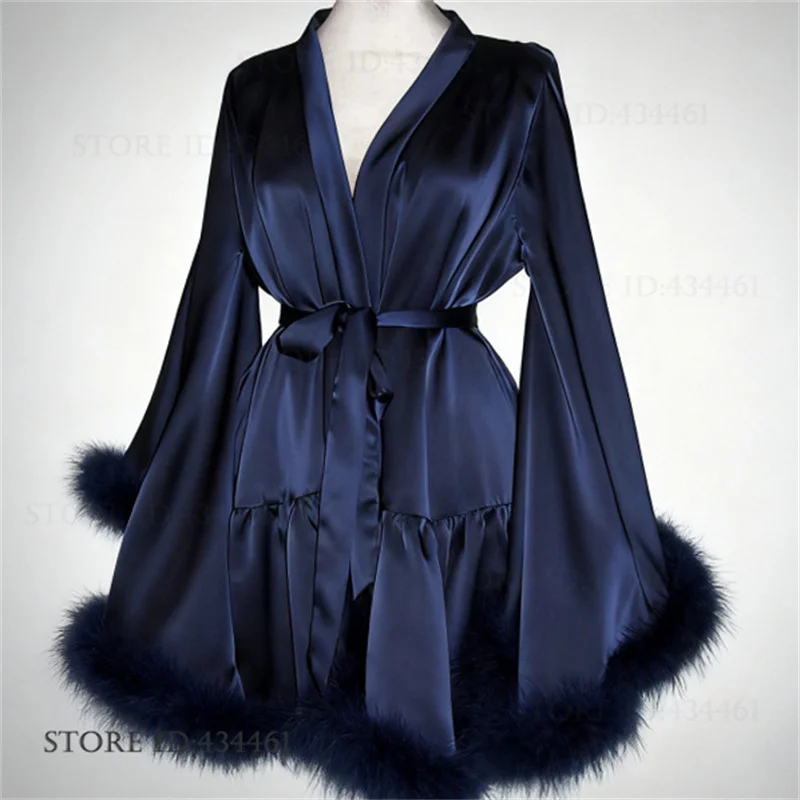 Luxury Big Sleeve Hairy Cuffs  - огляд і ціна Women'S Formal Wear Wedding