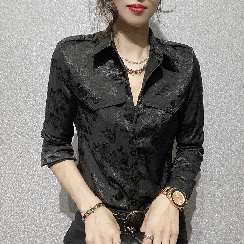 Female Tops Spring and Autumn  - огляд і ціна Women Formal Office Wear Tops