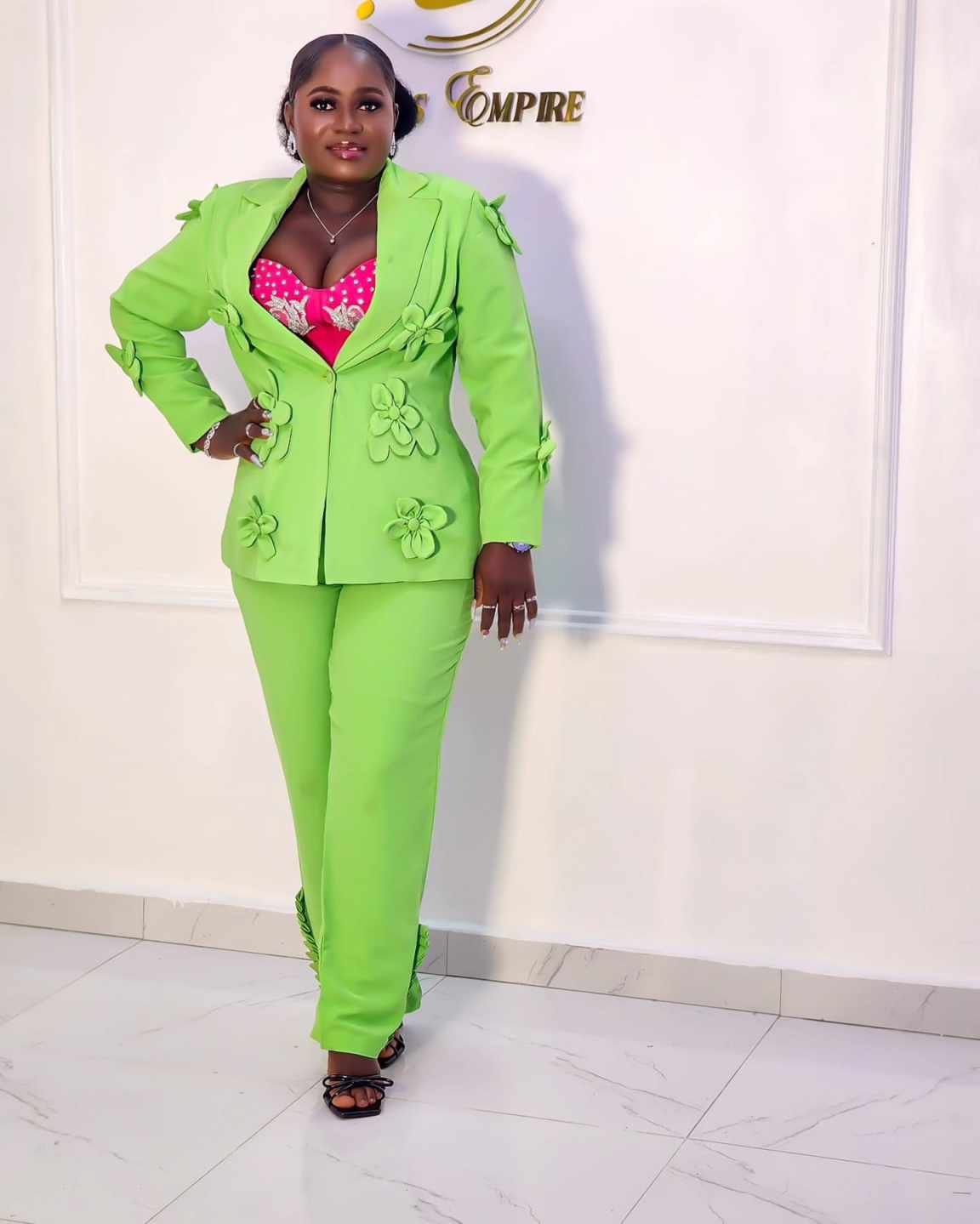 Plus Size Green Women Blazer S - огляд і ціна Women'S Formal Wear Plus Size