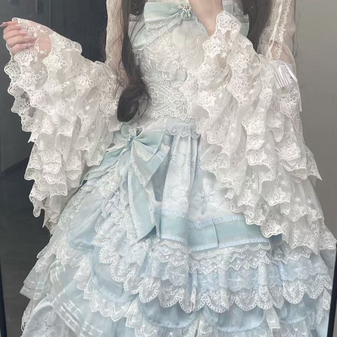 Sweet Lolita Blouse Lace Trim  - огляд і ціна Formal Wear Japan Women