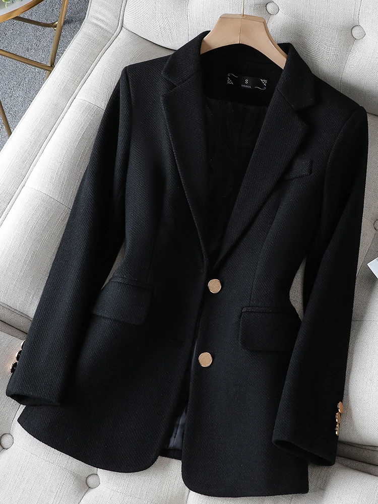 Fashion Ladies Blazer Women Gr - огляд і ціна Women Formal Wear With Black Blazer