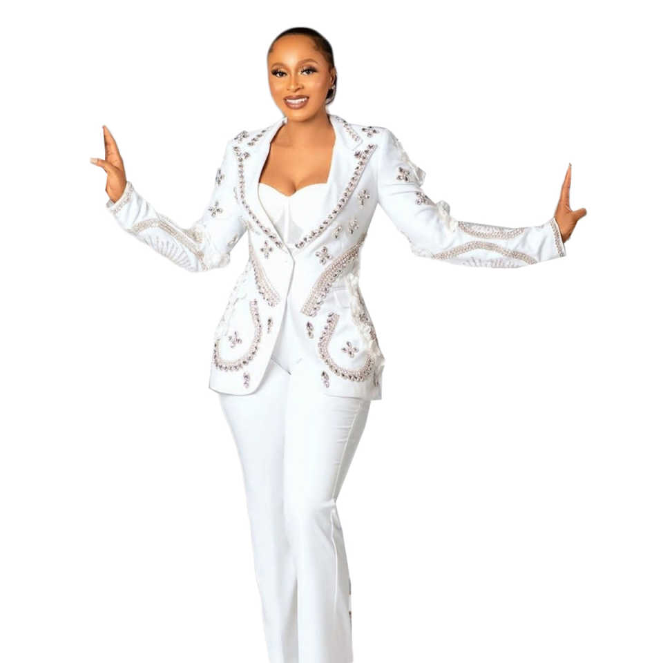 Luxury Women Pants Suits 2 Pcs - огляд і ціна Women'S Formal Wear Plus Size