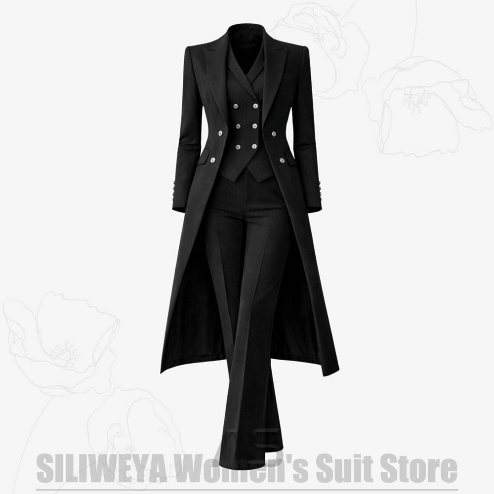 Women's Suit 3 Piece Double Br - огляд і ціна Women'S Formal Wear With Pants