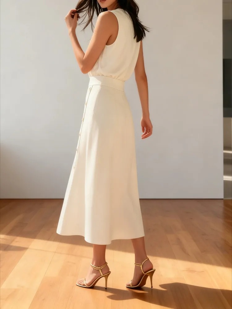 2026 Women White High Waist Sl - огляд і ціна Women Formal Office Wear Tops