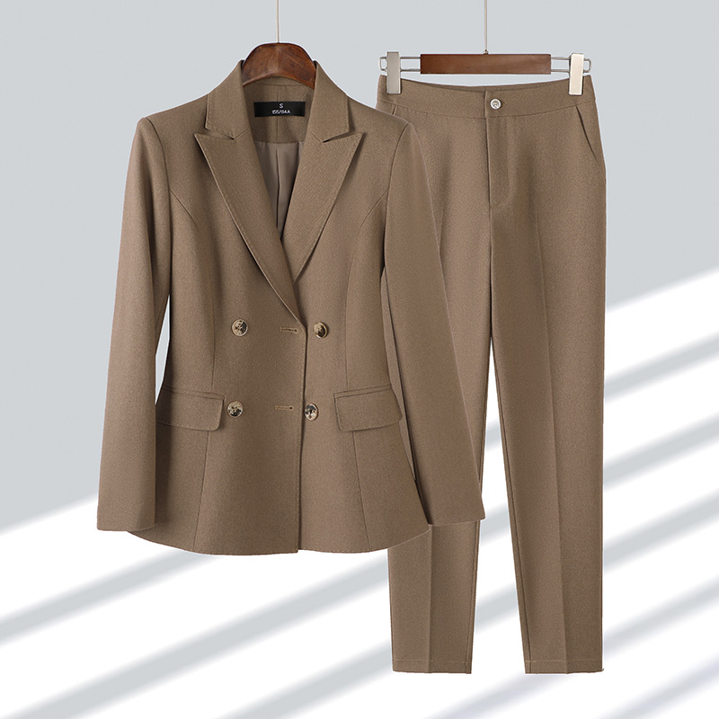 Fashion Ladies Pant Suit Forma - огляд і ціна Women Formal Wear With Black Blazer