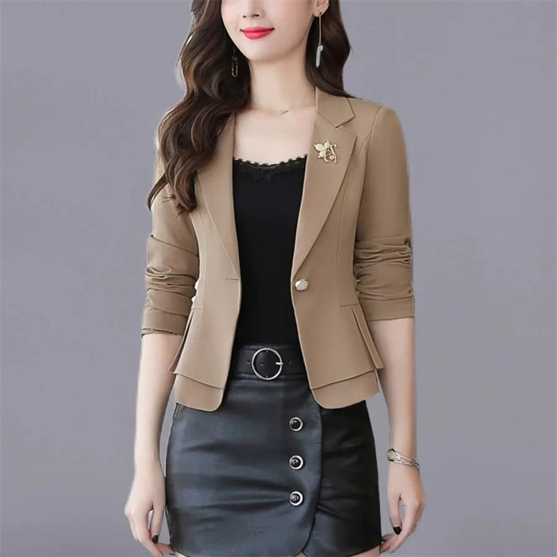 Women Ladies Red Green Beige B - огляд і ціна Women Formal Wear With Black Blazer