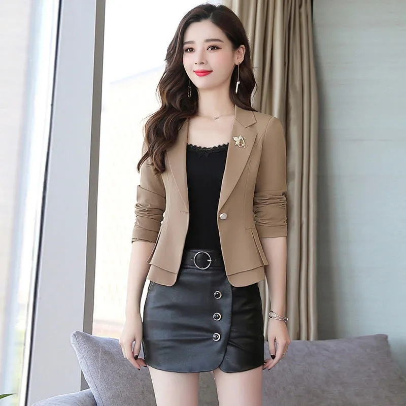 Women Ladies Red Green Beige B - огляд і ціна Women Formal Wear With Black Blazer