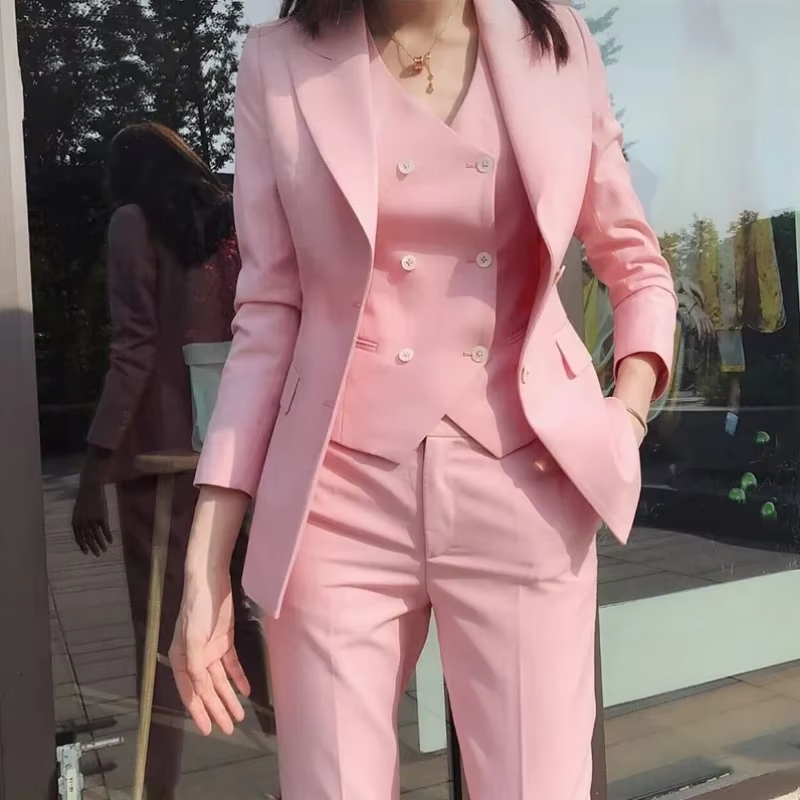Fashion Luxury Women Suit 3 Pi - огляд і ціна Women Formal Wear Vest