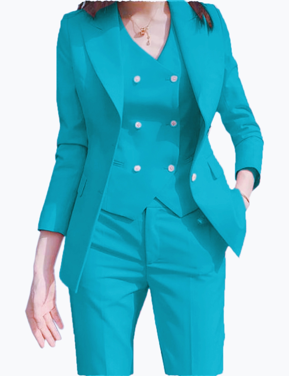 Fall Outfits Suit Jacket Three - огляд і ціна Women Formal Wear Blazers