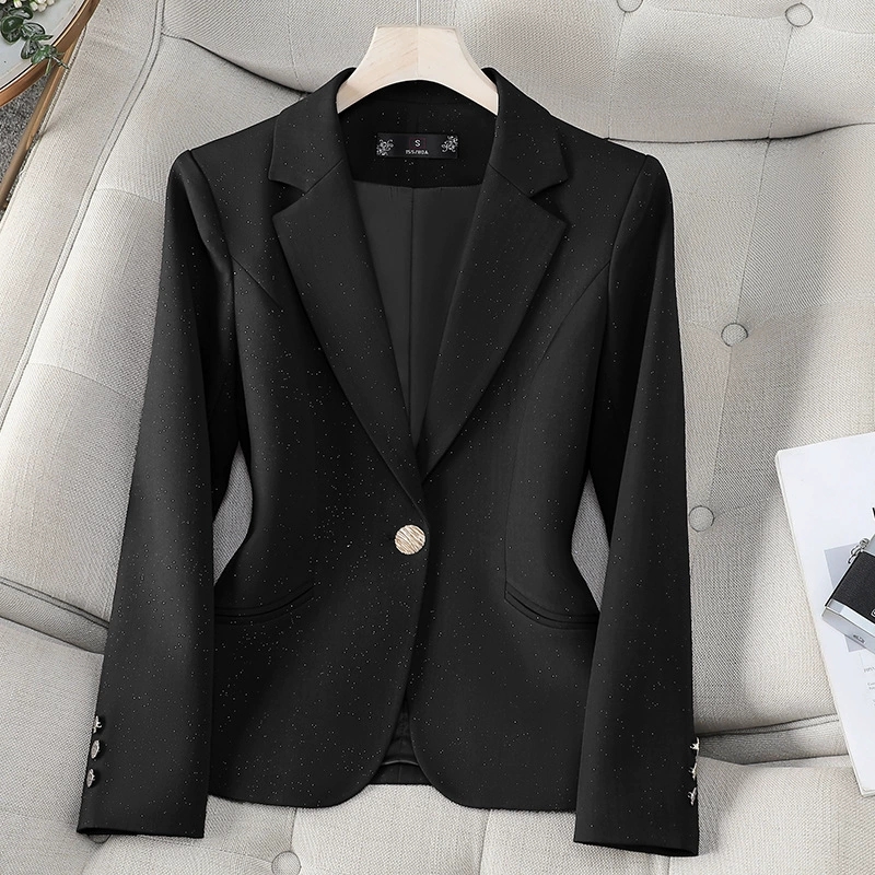 2025 Spring Autumn Women Blaze - огляд і ціна Women Formal Wear With Black Blazer